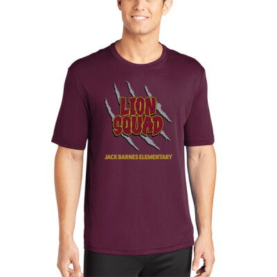Adult Lion Squad Maroon Dri-Fit Tee Thumbnail