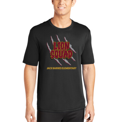 Adult Liopn Squad Black Dri-Fit Tee Thumbnail