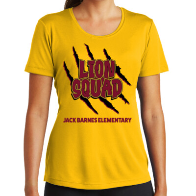 Ladies Lion Squad Gold Dri-Fit Tee Thumbnail