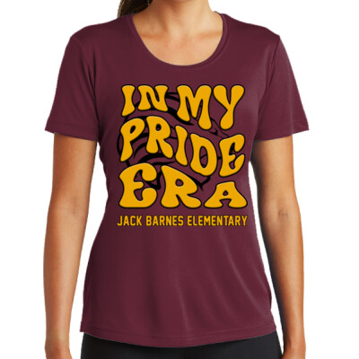 Ladies In My Pride Era Maroon Dri-Fit Tee Thumbnail