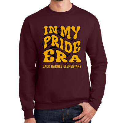 Adult In My Pride Era Maroon Crewneck Sweatshirt Thumbnail