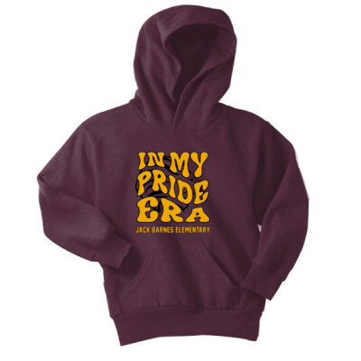 Youth In My Pride Era Jet Maroon Pullover hooded Sweatshirt Thumbnail