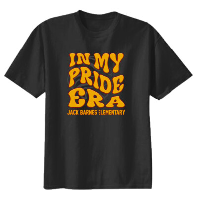 Youth In My Pride Era Black Cotton T-shirt Thumbnail