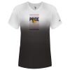 Women's V-Neck Ombre T-Shirt Thumbnail