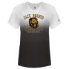 Women's V-Neck Ombre T-Shirt Thumbnail