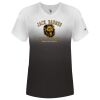 Women's V-Neck Ombre T-Shirt Thumbnail