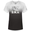 Women's V-Neck Ombre T-Shirt Thumbnail