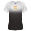 Women's V-Neck Ombre T-Shirt Thumbnail